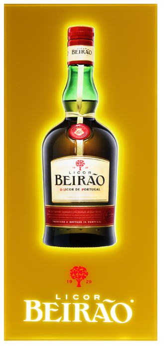 Luminoso Garrafa LED Licor Beirão