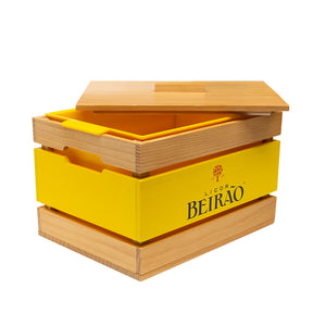Balde de Gelo de Madeira