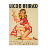 Tela Pin Up Licor Beirão