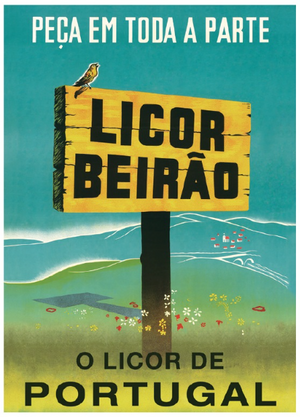 Placa Metálica - Peça em toda a parte o Licor de Portugal