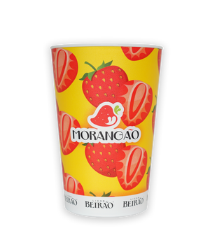 Copo Morangão Reutilizável 43cl